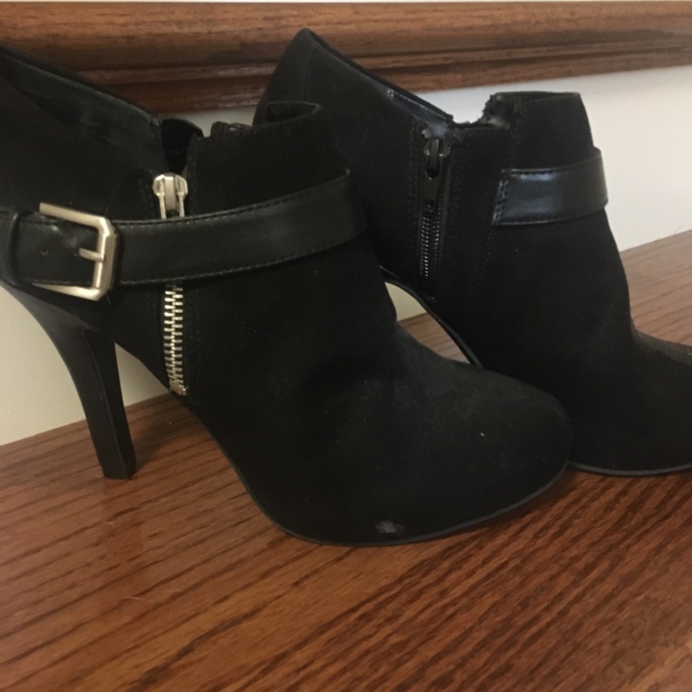 Fergalicious Suede/Leather Ankle Boots